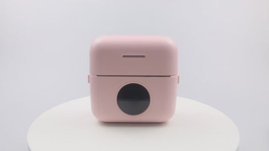 HD Inkless Pocket Printer & Sticker Maker with 3 Rolls Thermal Paper