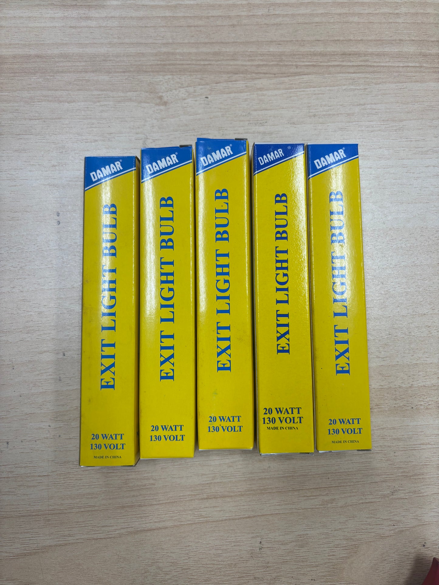 Damar #1693A Frost Light Bulbs – (5-Pack)